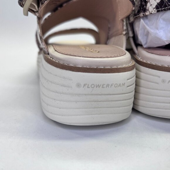 Cole Haan Women's Originalgrand Platform Sandals Size 6 Snake Print - Picture 4 of 13